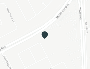 Map showing location of presentation centre